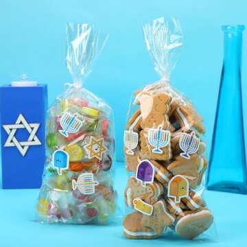Sabary Hanukkah Stickers - 1000 Festive Stickers for Kids