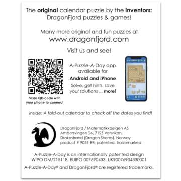 DragonFjord A-Puzzle-A-Day Puzzle for Daily Fun