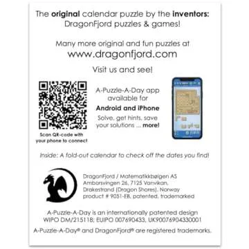 DragonFjord A-Puzzle-A-Day Puzzle for Daily Fun