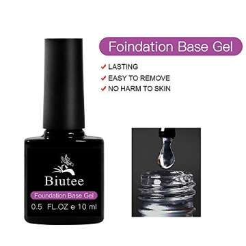 Biutee Nail Art Glitter Sequins 4 Boxes Nail Glitter Powder 3D Butterfly Star Heart Horse Eye Shape ...