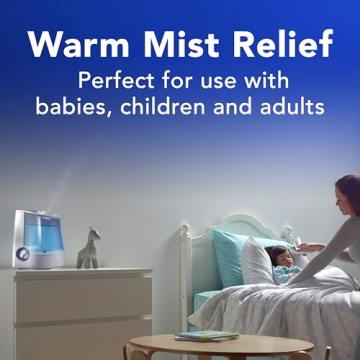 Vicks Warm Mist Humidifier for Healthy Breathing