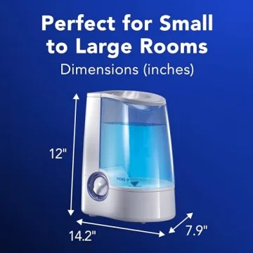 Vicks Warm Mist Humidifier for Healthy Breathing
