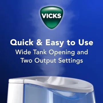 Vicks Warm Mist Humidifier for Healthy Breathing