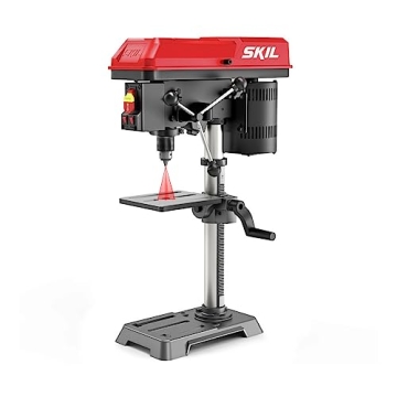Powerful Skil 6.2 Amp 10-Inch 5-Speed Drill Press with Precision Laser Alignment