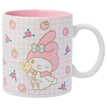 Silver Buffalo Hello Kitty My Melody Ceramic Mug - 20 Oz Fun!
