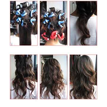 Minerva Curlers for Long Hair Non-Damaging Curls