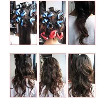 Minerva Curlers for Long Hair Non-Damaging Curls