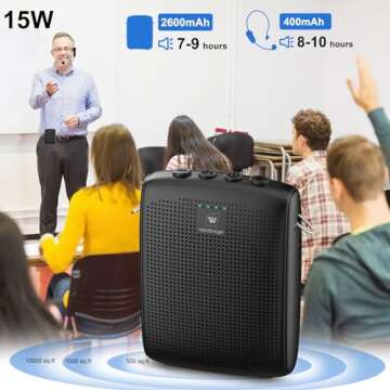 WinBridge WB002 Bluetooth Voice Amplifier for Teachers
