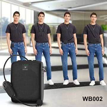 WinBridge WB002 Bluetooth Voice Amplifier for Teachers