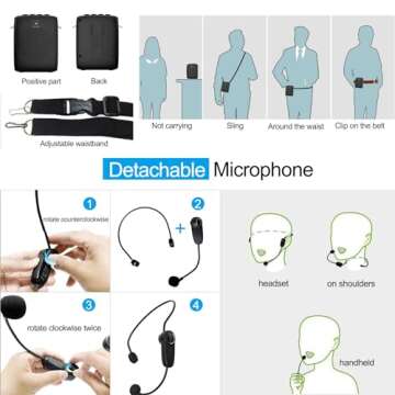 WinBridge WB002 Bluetooth Voice Amplifier for Teachers