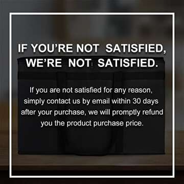 Bodaon Insulated Food Delivery Bag, XXXL Pizza Delivery Bags for Hot and Cold Food, Commercial, Large Capacity Reusable Warming Bag, Catering Cooler Bag for Doordash, Warmers for Parties (Black, 1Pk)