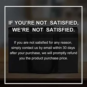 Bodaon Insulated Food Delivery Bag, XXXL Pizza Delivery Bags for Hot and Cold Food, Commercial, Large Capacity Reusable Warming Bag, Catering Cooler Bag for Doordash, Warmers for Parties (Black, 1Pk)