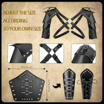 Medieval Knight Costume Set for Halloween & Events