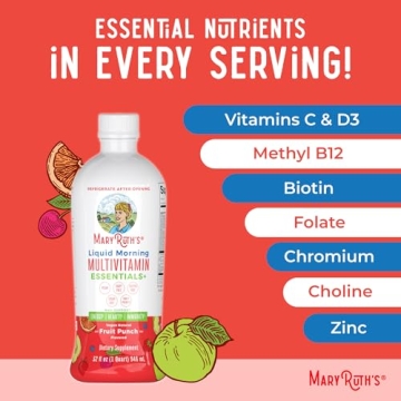 MaryRuth's Liquid Multivitamin for All Ages - Vegan & Sugar Free