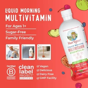 MaryRuth's Liquid Multivitamin for All Ages - Vegan & Sugar Free