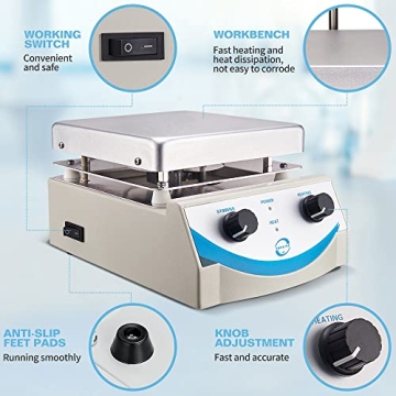 SH-3 Hot Plate Magnetic Stirrer with Dual Control