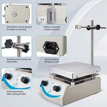 SH-3 Hot Plate Magnetic Stirrer with Dual Control