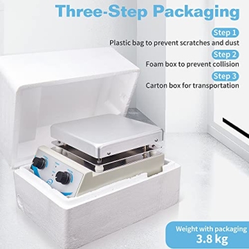 SH-3 Hot Plate Magnetic Stirrer with Dual Control