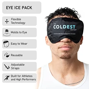 Reusable Cooling Gel Eye Mask for Puffy Eyes & Stress Relief
