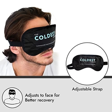 Reusable Cooling Gel Eye Mask for Puffy Eyes & Stress Relief
