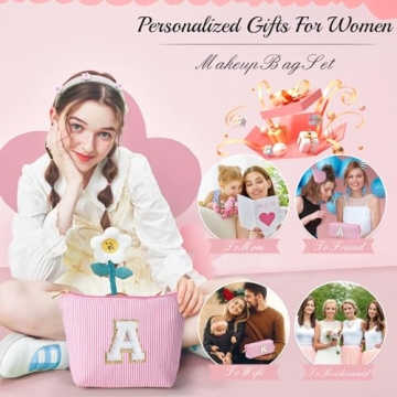 Personalized Makeup Bag Set - Perfect For Every Woman