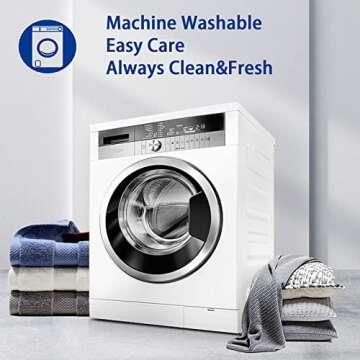 Cooling Mattress Topper Full Size - Extra Thick Bamboo Comfort