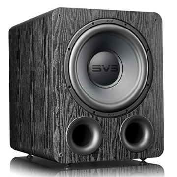 SVS PB-1000 Pro Ported Subwoofer - Premium Black Ash, Deep Bass