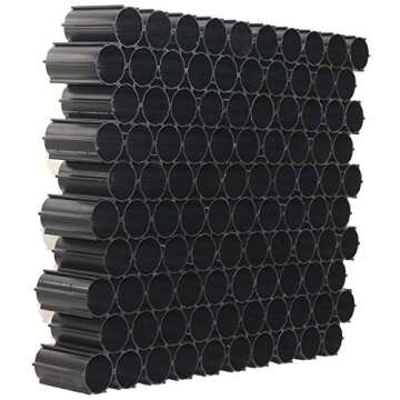 40 pc Set Hex Hive Craft Paint Storage Organizer Rack for Paint, Pens, Dotting Tools, Vinyl Rolls, etc. Craft Room Storage Organizer Made in USA