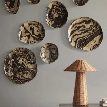 Handwoven Rattan Mushroom Table Lamp for Beautiful Spaces