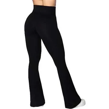 Sunzel Flare Yoga Pants for Women with Tummy Control