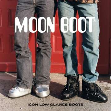 Moon Boot Icon Low Glance Insulated Unisex Snow Boots for All Seasons