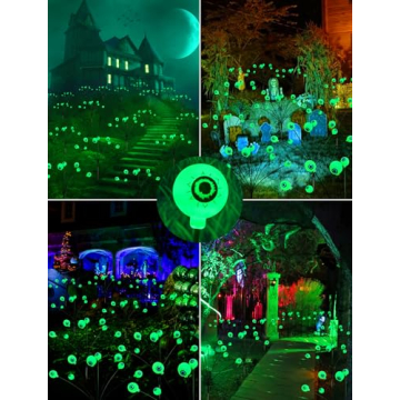 Solar Halloween Eyeball Lights for Outdoor Decorations