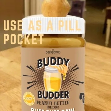 Pumpkin Pup Buddy BUDDER Natural Peanut Butter for Dogs