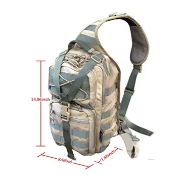 ROARING FIRE Tactical Sling Pack for Outdoor Adventures