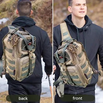 ROARING FIRE Tactical Sling Pack for Outdoor Adventures