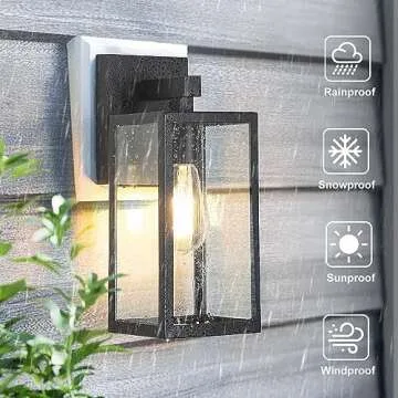 MAXvolador Elegant Waterproof Outdoor Wall Lantern