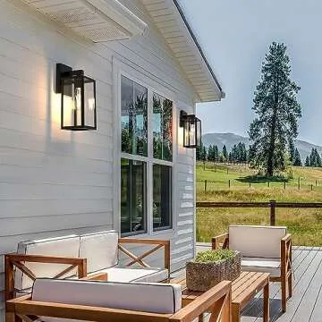 MAXvolador Elegant Waterproof Outdoor Wall Lantern