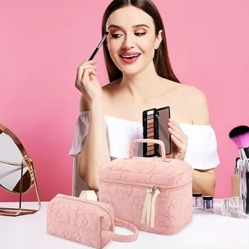 Paterr Cute Makeup Bag Set for Stylish Travel Organization