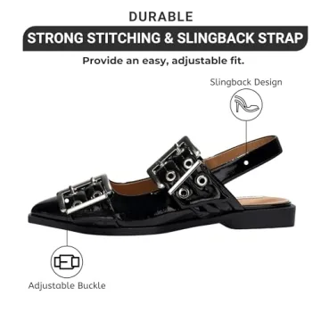 Project Cloud Women's Memory Foam Flats - Perfect Daily Wear