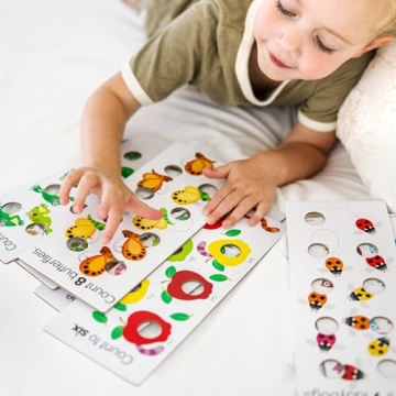 Melissa & Doug Jumbo Poke-A-Dot Number Learning Cards