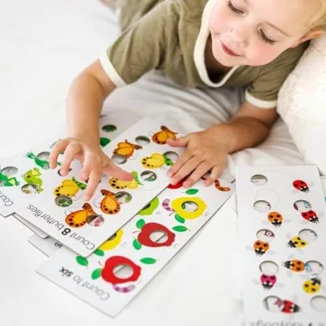 Melissa & Doug Jumbo Poke-A-Dot Number Learning Cards