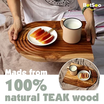 Elegant Wooden Teak Charcuterie Board for Gathering & Serving