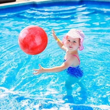 Inflatable Marbleized Bouncy Balls for Fun Playtime