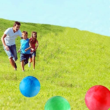 Inflatable Marbleized Bouncy Balls for Fun Playtime