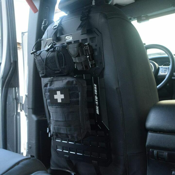 Tactical Aluminum Insert Panel with Storage Solutions