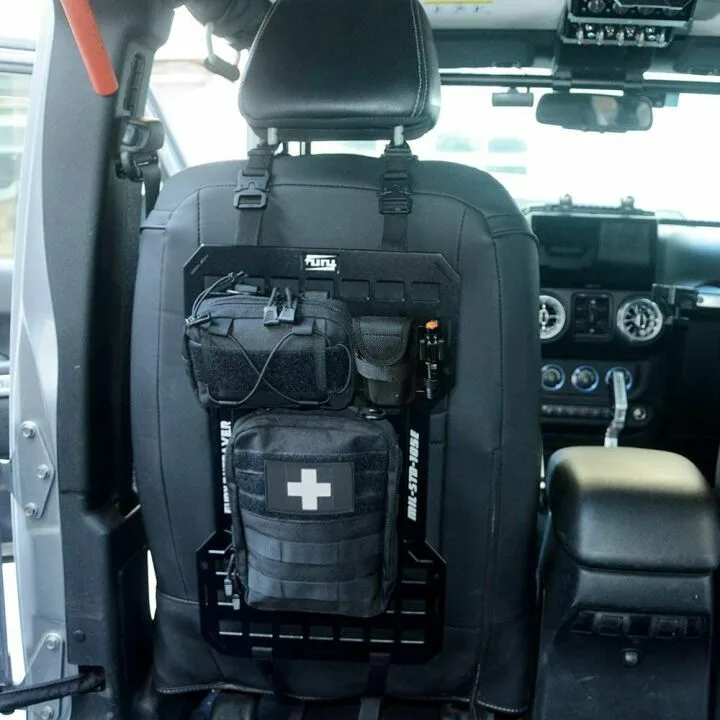 Tactical Aluminum Insert Panel with Storage Solutions