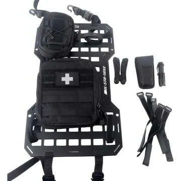 Tactical Aluminum Insert Panel with Storage Solutions