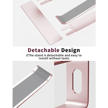 ALASHI Ergonomic Laptop Stand for 10 to 15 6 Inch Laptops