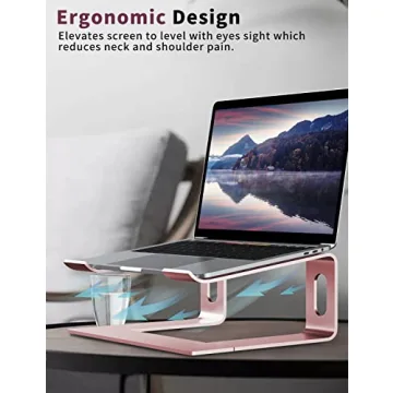 ALASHI Ergonomic Laptop Stand for 10 to 15 6 Inch Laptops