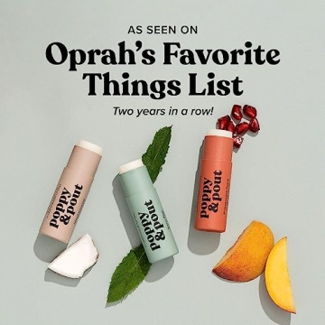 Poppy & Pout Coconut Jumbo Lip Balm in Eco-Friendly Tube